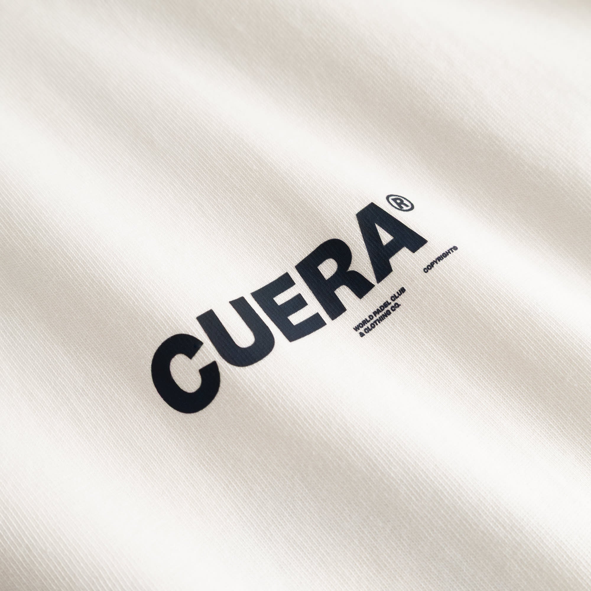 Offcourt Logo T-Shirt - Off White w. Black