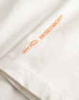 Offcourt Logo T-Shirt - Off White w. Orange
