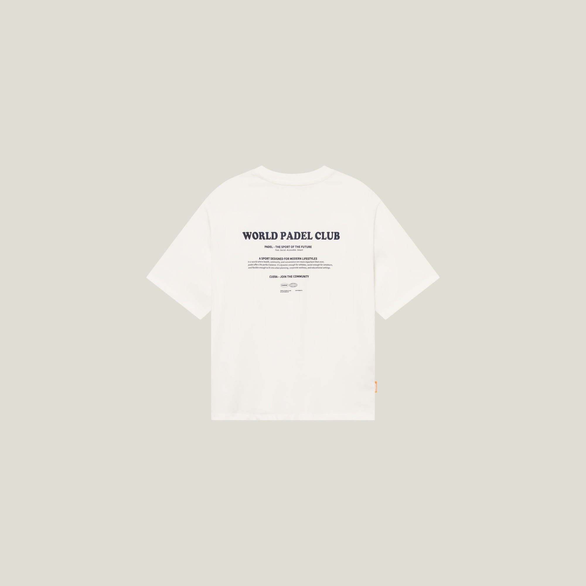 Offcourt Legacy Short Sleeve - Off White w. Navy