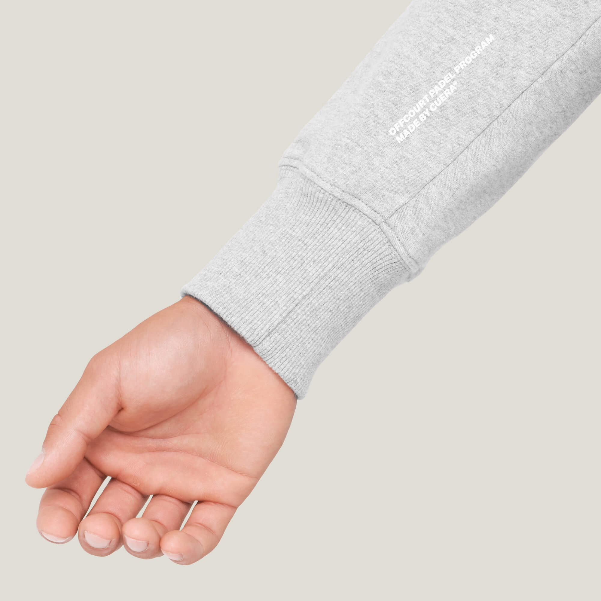 Relaxed Offcourt Crew P - Grey