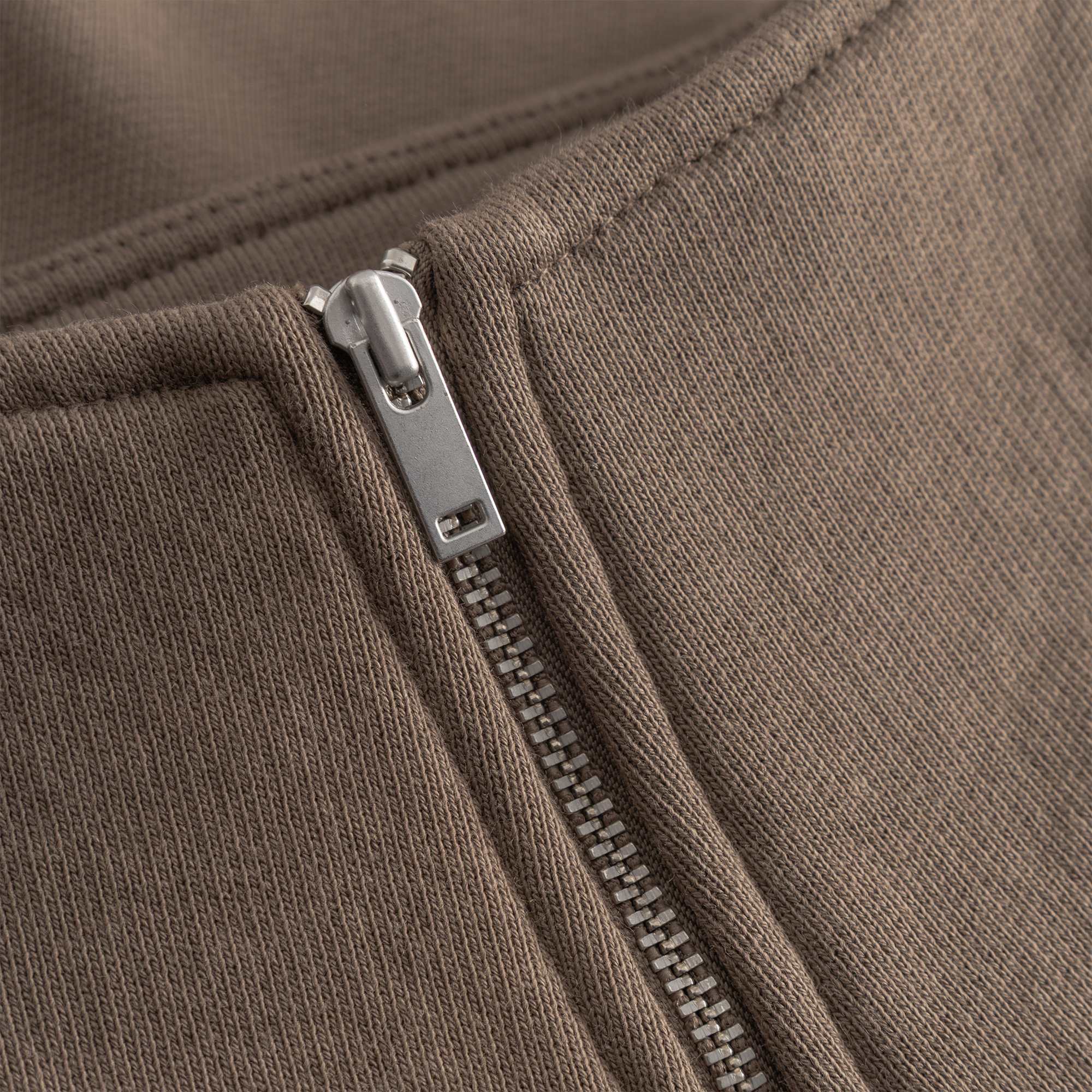 Offcourt Cuera Half Zip Sweat - Walnut