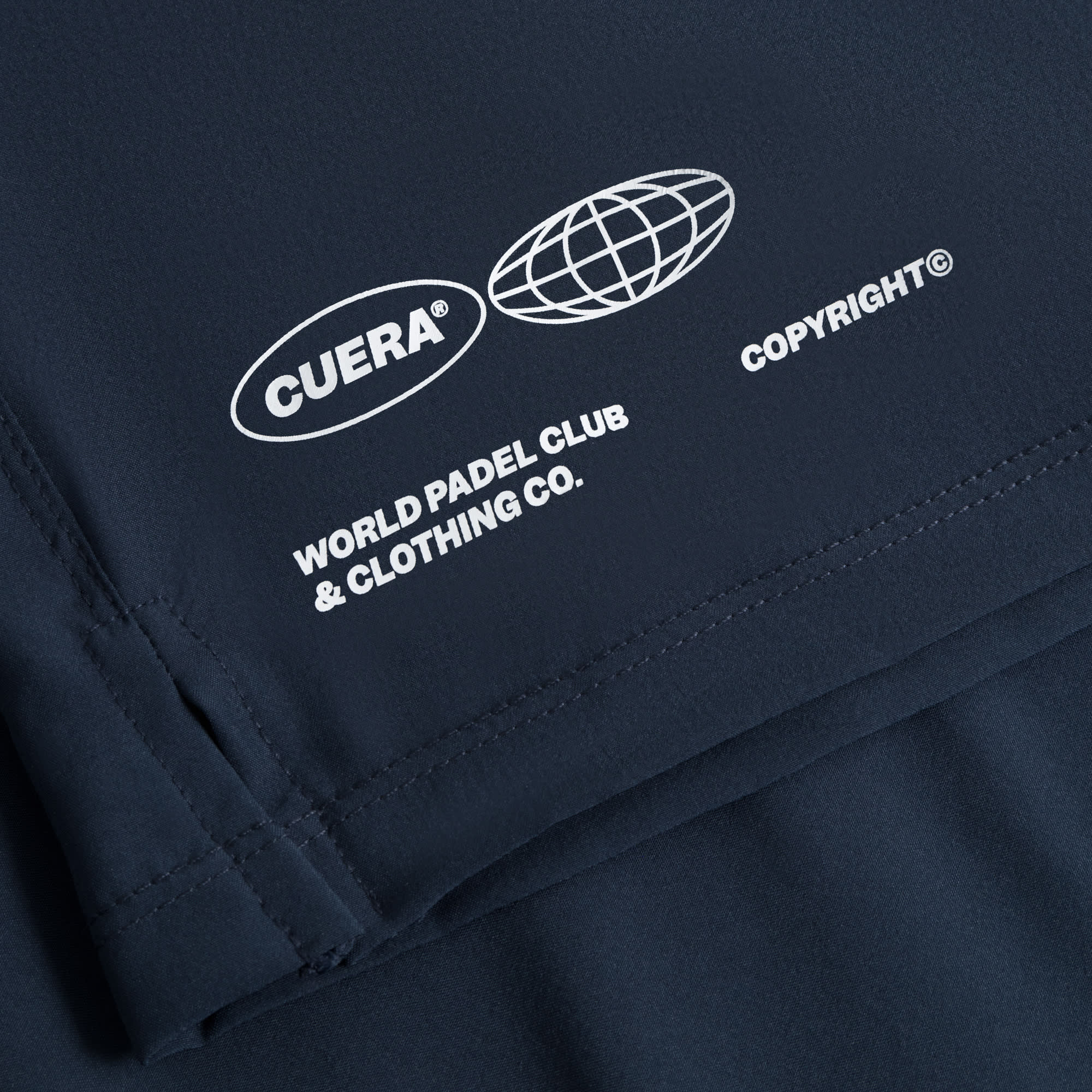 Mens Active Globe Shorts - Navy