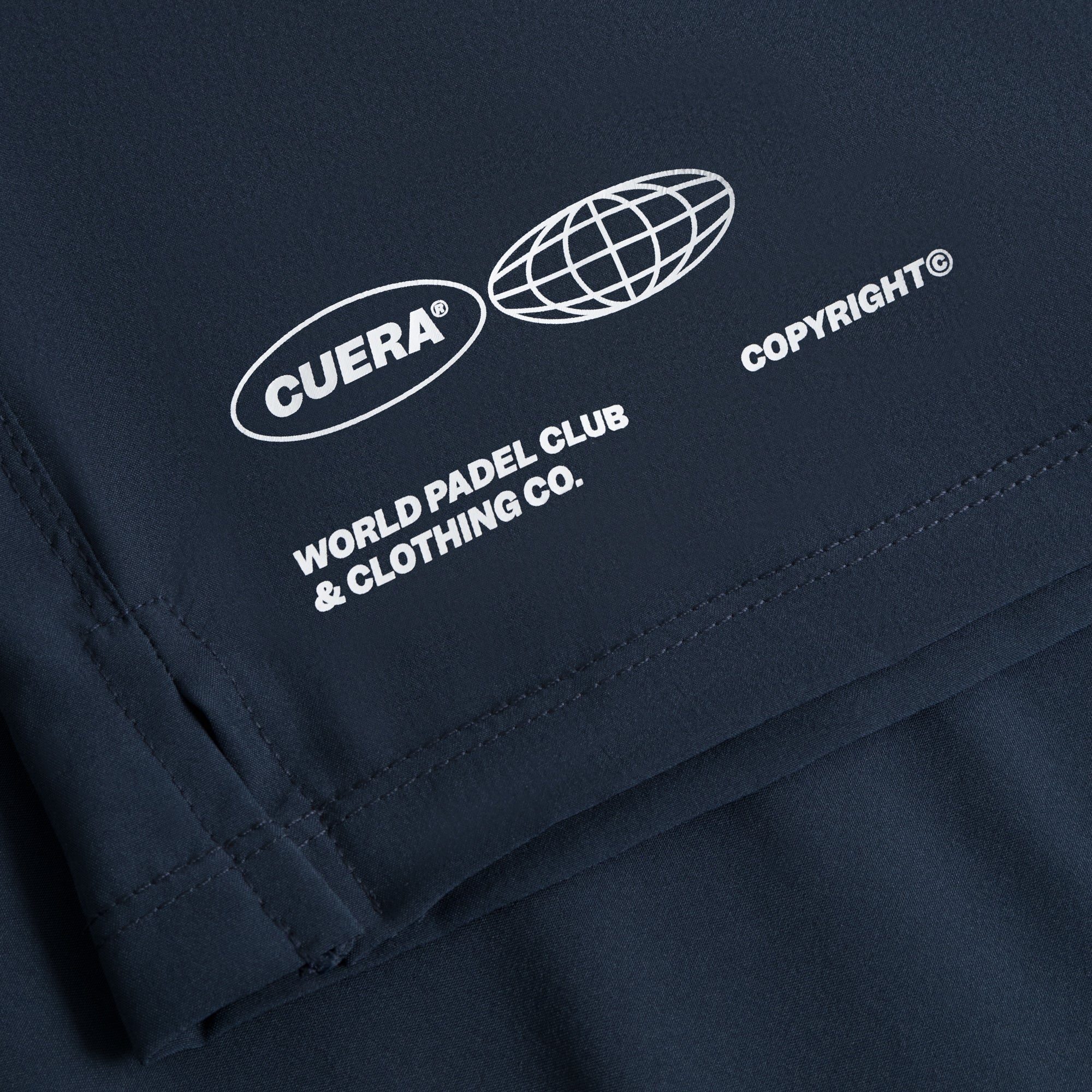 Mens Active Globe Shorts - Navy