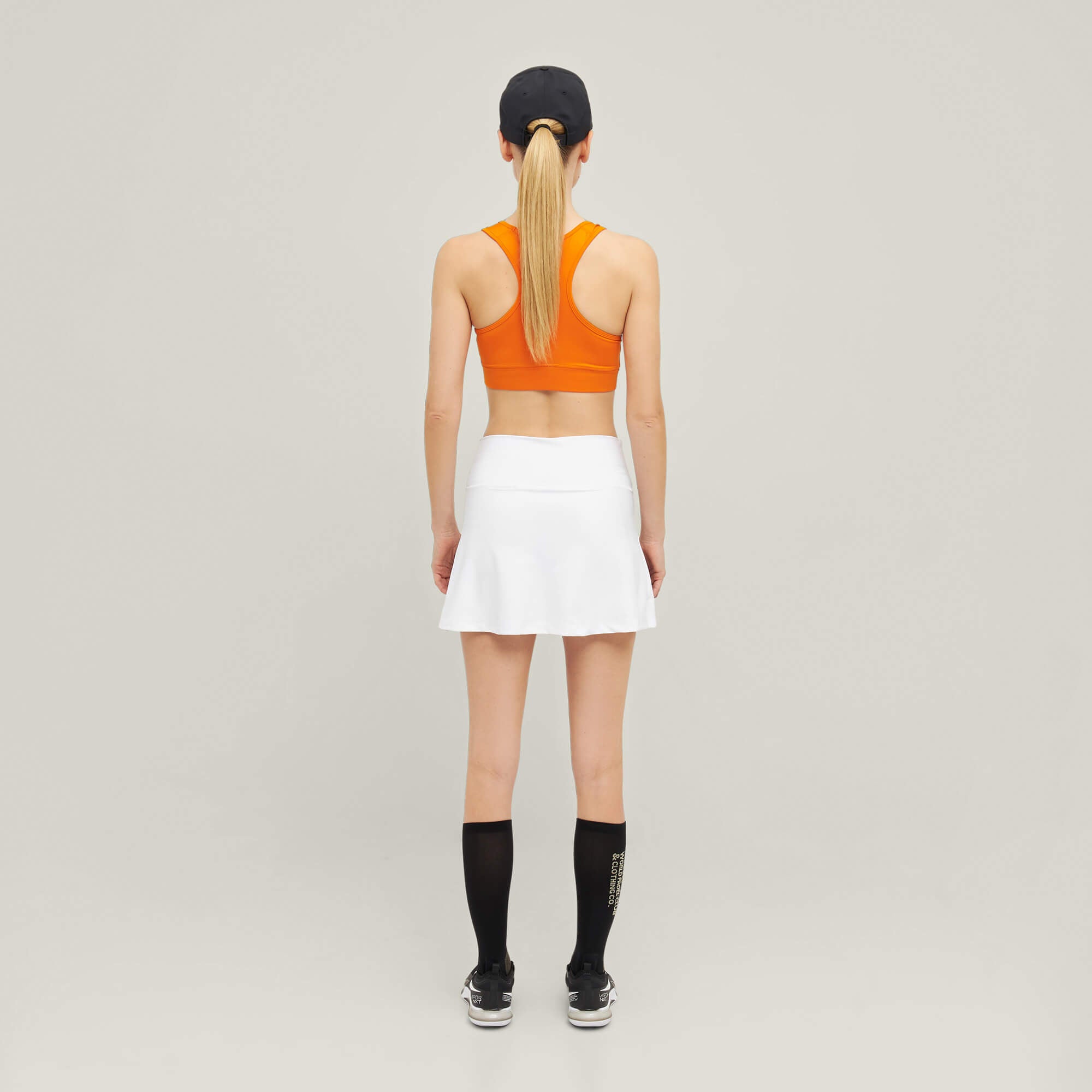 Oncourt Globe Skirt - White