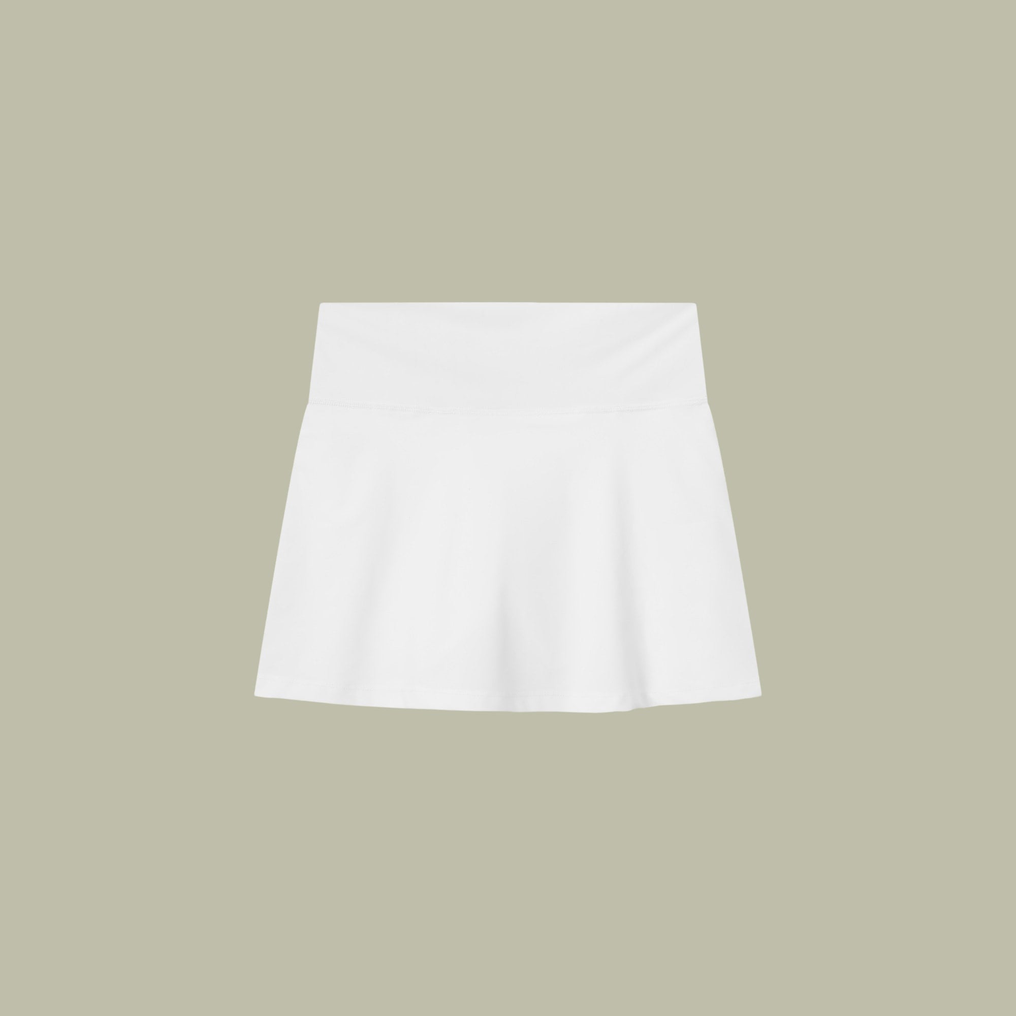 Oncourt Globe Skirt - White