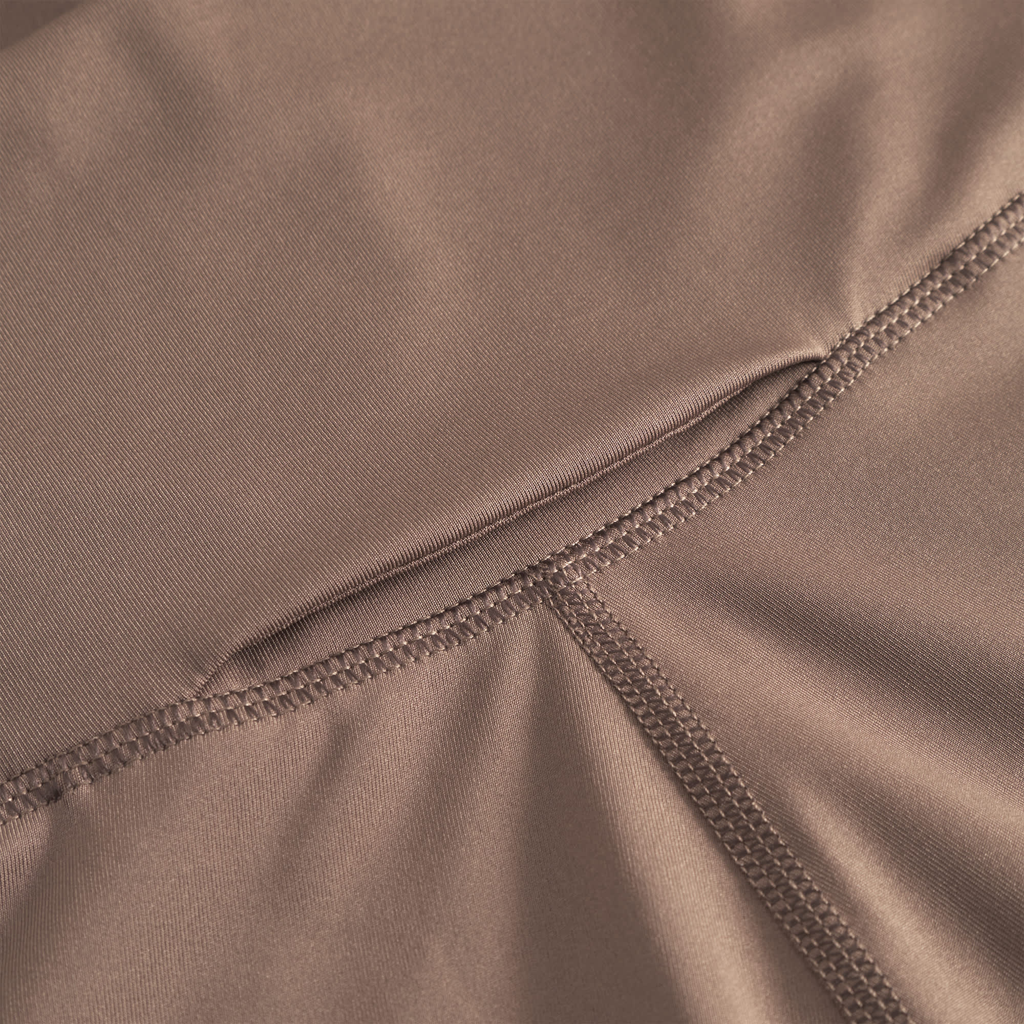 Active Logo Tights Long - Walnut