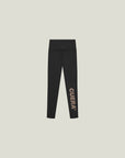 Active Zip Cardigan & Tights Long - Black/Dark Brown