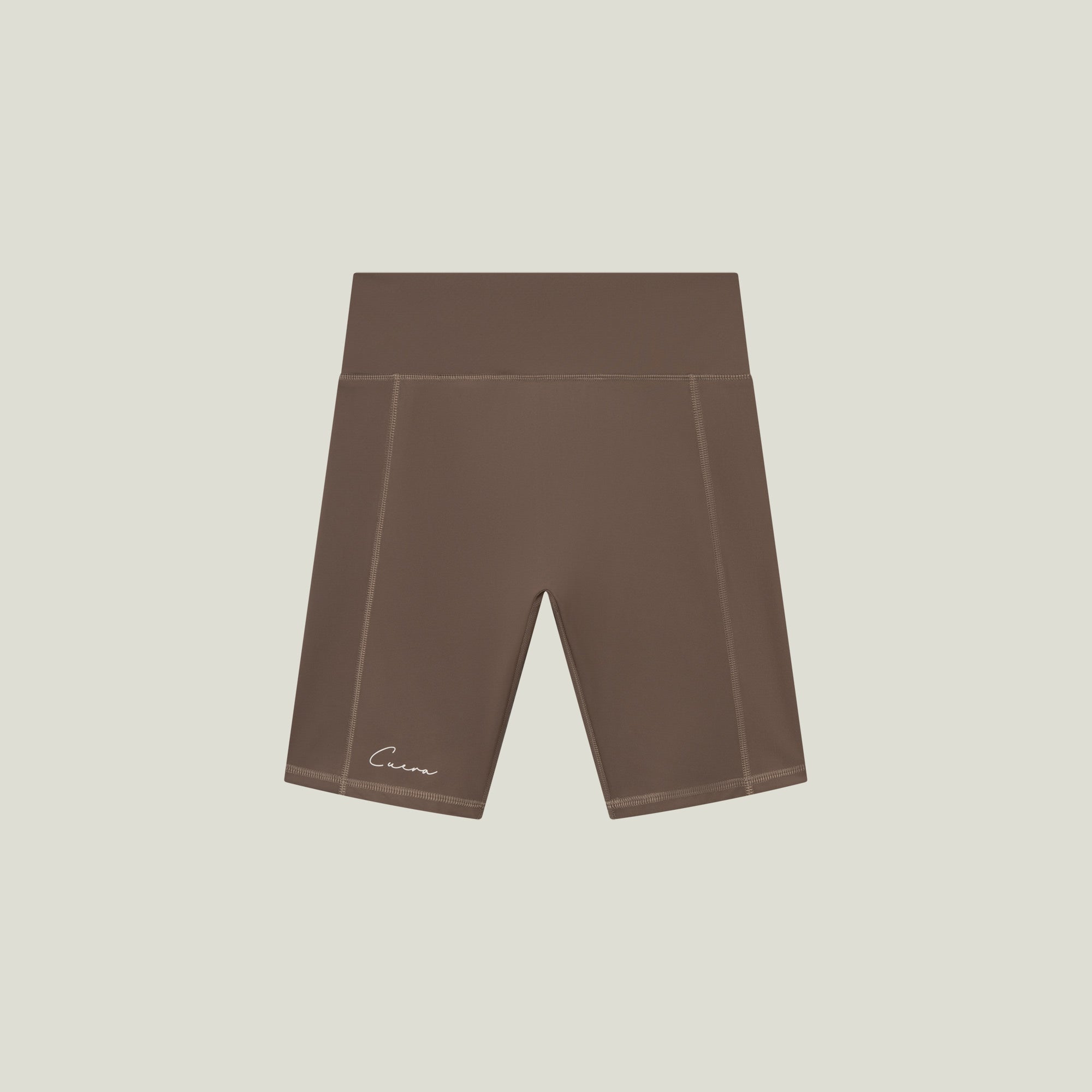 Active Biker Tights Hidden Seem - Walnut