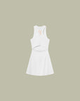 Oncourt Globe Dress - White