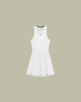Oncourt Globe Dress - White