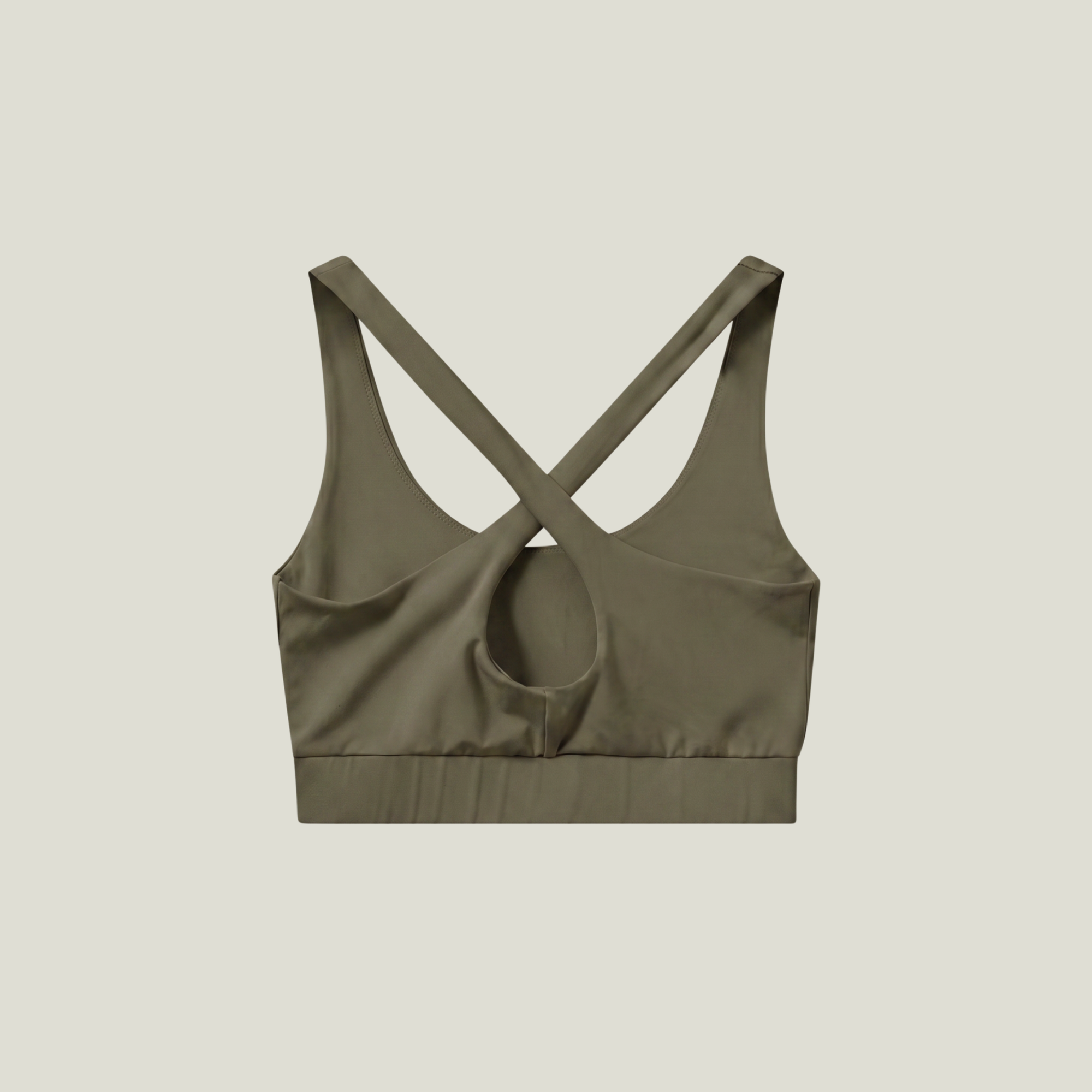 Oncourt Soft Bra Top - Army