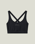 Oncourt Long Soft Bra Top - Schwarz