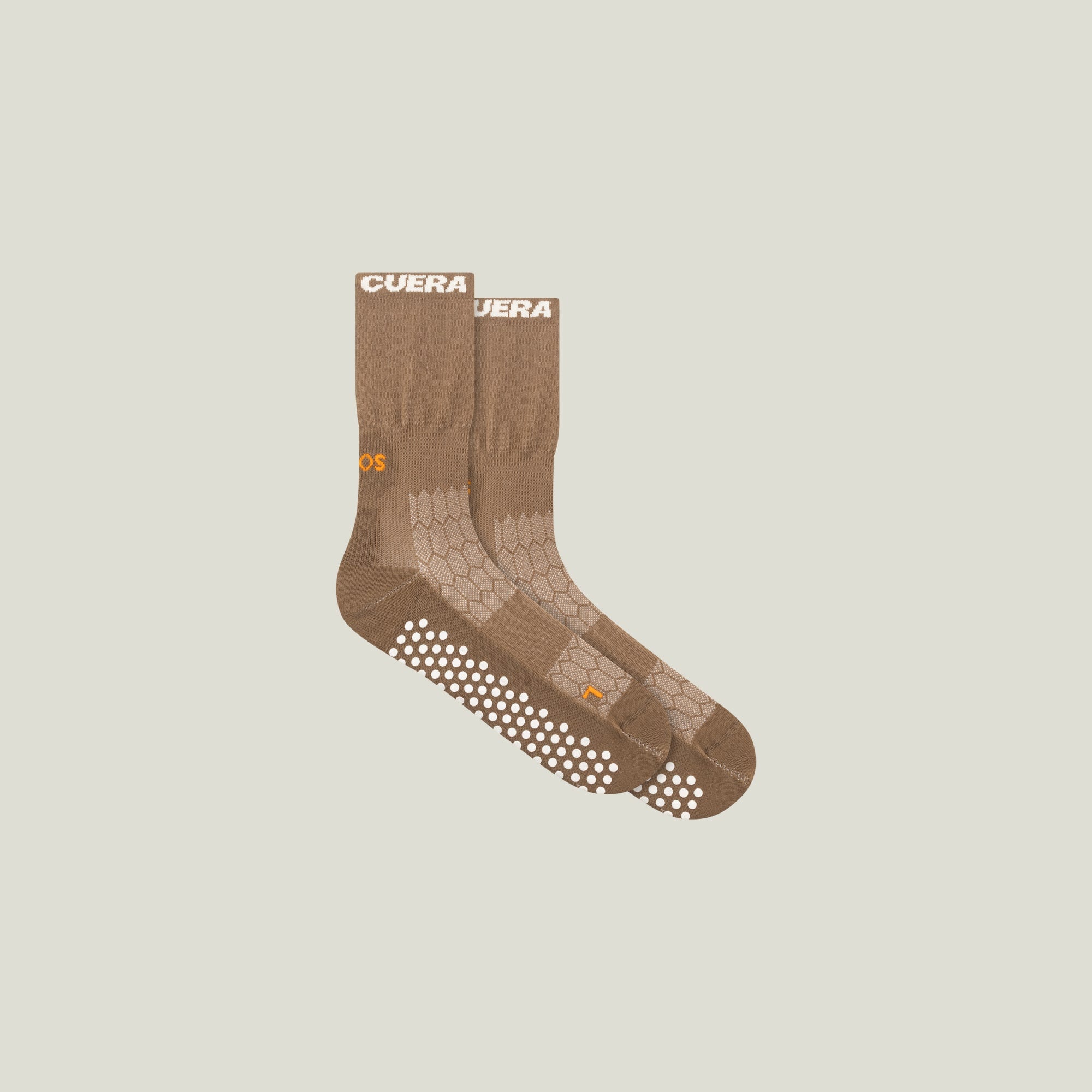 Oncourt Grip Sock - Walnut