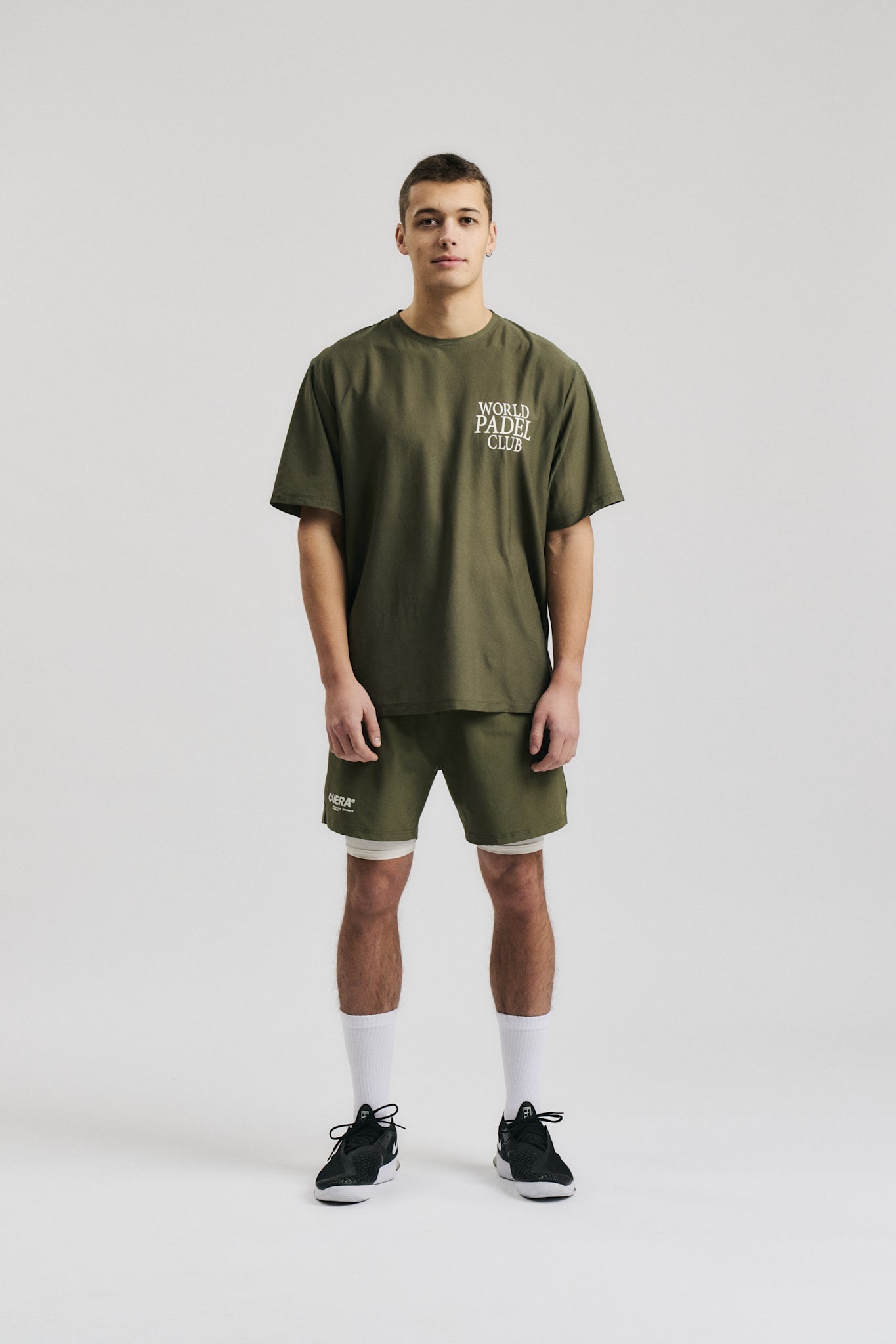 Oncourt 2in1 Shorts - Army