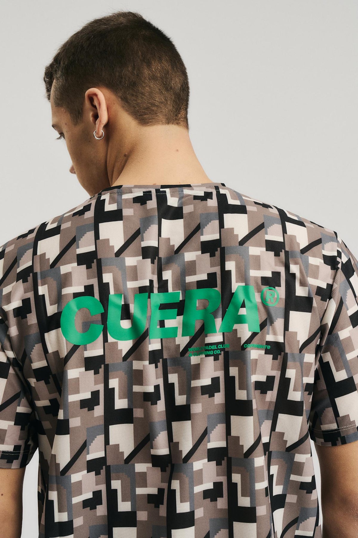 Oncourt Breathe Camou T-Shirt - Camou Green Print