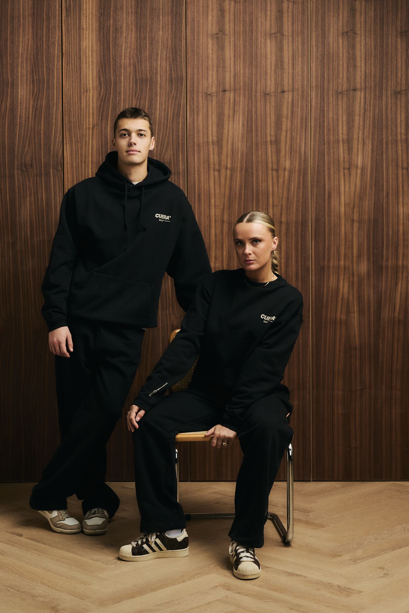 Offcourt Cuera Wide Sweat Pants - Black