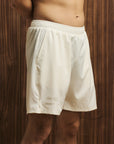 Mens Active Globe Shorts - Off White