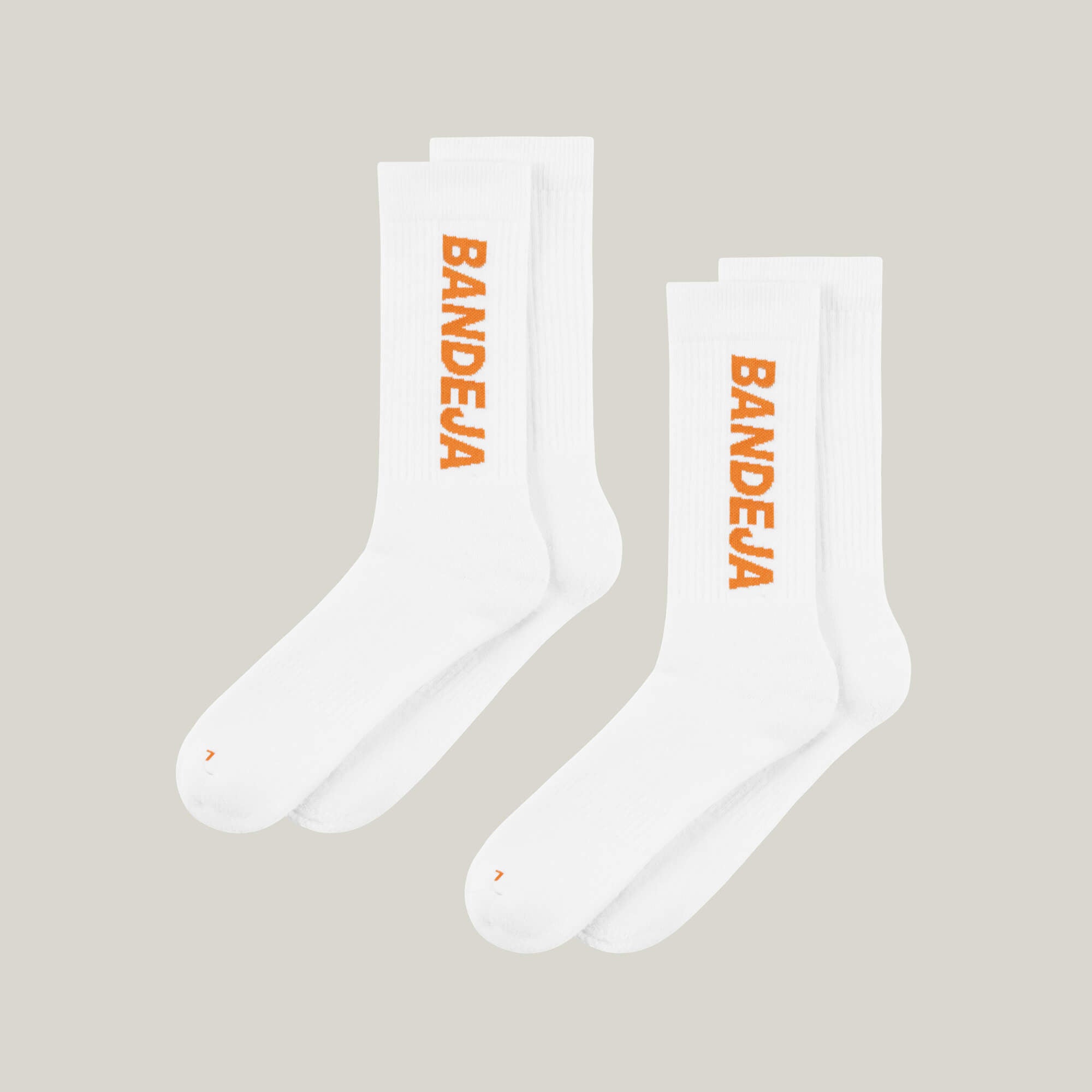 2-pack Padel Crew Socks - White
