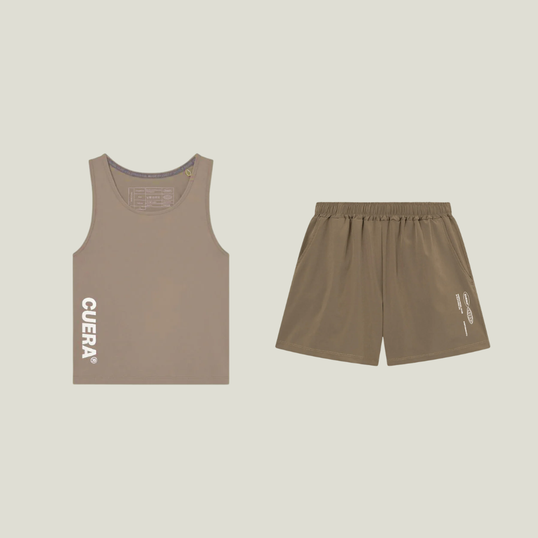 Oncourt Walnut Tank Top &amp; Shorts