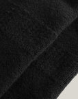 Cuera 2-pack Bandeja Padel Socks in Black/Sand, fabric detail