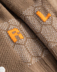 Cuera 3-Pack Oncourt Grip Socks, neck label and care tag detail