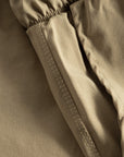 Cuera Womens Active Globe Shorts in Sand, seam and stitching detail