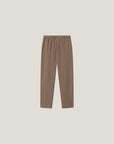 Cuera Active Track Pants in Walnut, flat lay back view