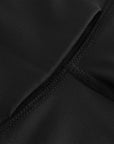 Cuera Active Ultra Short Inner Tights in Black, seam and stitching detail