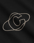 Cuera Active WPC Light Weight T-Shirt in Black, logo print detail