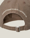 Cuera Offcourt Cuera Cap in Walnut, flat lay back view