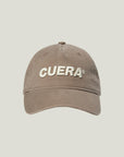 Cuera Offcourt Cuera Cap in Walnut, flat lay front view