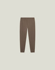 Cuera Offcourt Cuera Sweat Pants in Walnut, flat lay back view