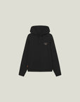 Cuera Offcourt DeKarl Hoodie in Black, flat lay front view