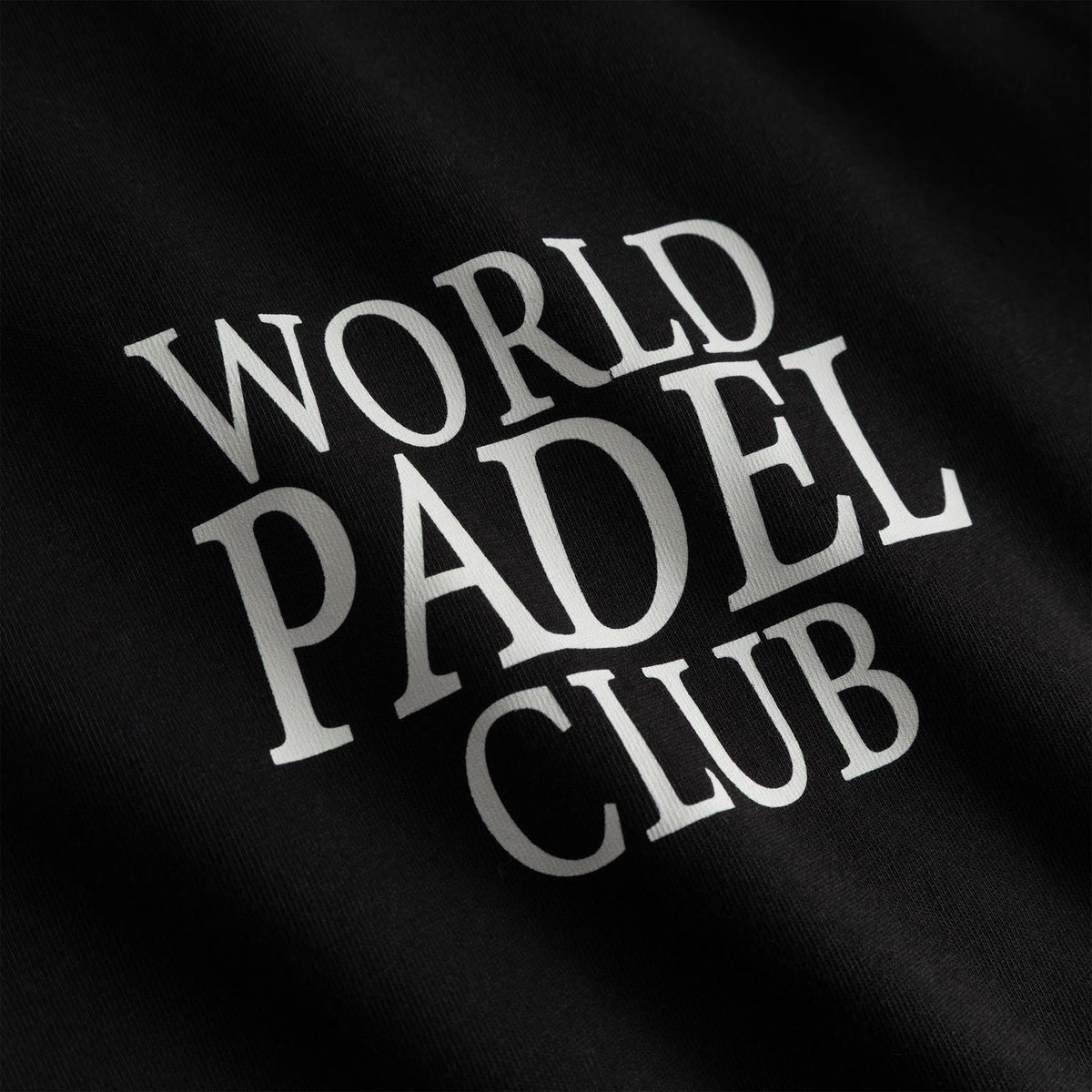 Cuera Offcourt WPC T-Shirt in Black, logo print detail
