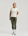 Model wearing Cuera Oncourt Army Set, front studio view