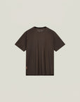 Cuera Oncourt Breathe T-Shirt in Dark Brown, flat lay front view
