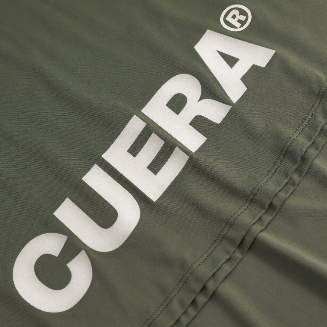 Cuera Oncourt Cuera Airy Tank Top in Army, logo print detail