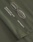 Cuera Oncourt Cuera Airy Tank Top in Army, logo print detail