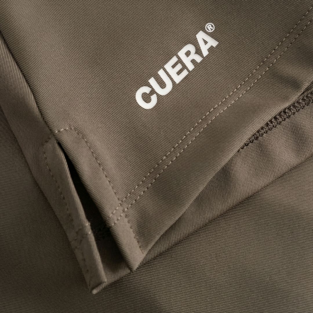 Cuera Oncourt Cuera Skirt 2-in-1 in Army, seam and stitching detail
