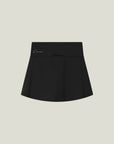 Cuera Oncourt Cuera Skirt 2-in-1 in Black, flat lay back view