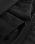 Cuera Oncourt Cuera Skirt 2-in-1 in Black, fabric detail