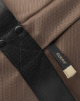 Cuera Oncourt Medium Padel Bag in Walnut, strap detail
