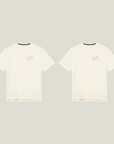 Cuera Oncourt Airy Logo T-shirt 2-pack, flat lay front view