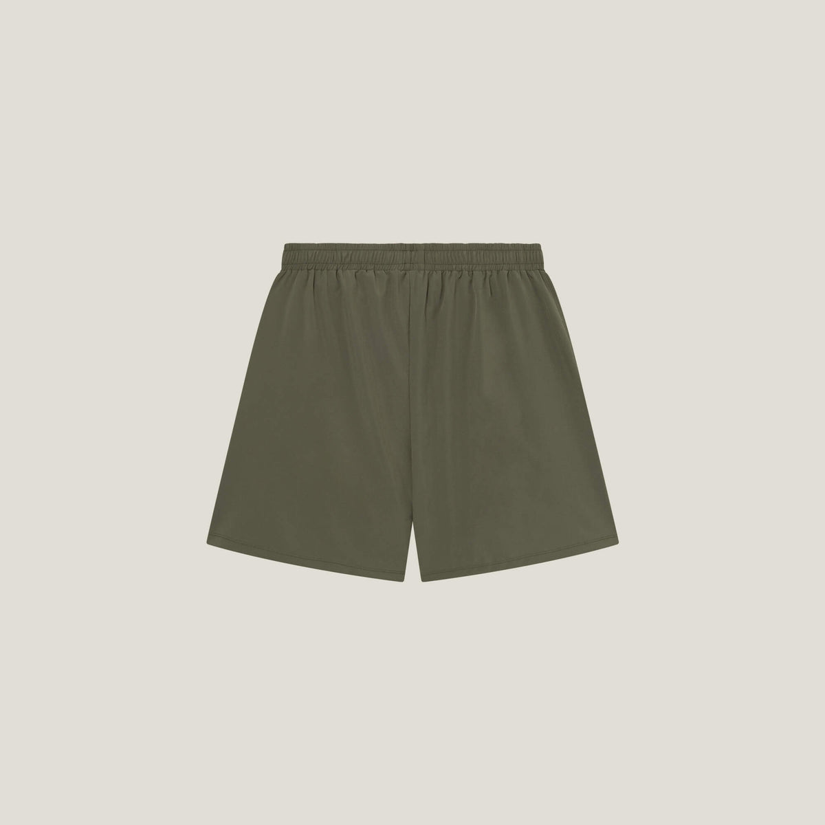 Cuera Oncourt Shorts &amp; Light Weight T-Shirt Army w. Black Bundle, flat lay back view