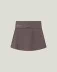 Cuera Oncourt Slim Tank Top & Skirt 2-in-1 in Dark Brown Bundle, flat lay front view