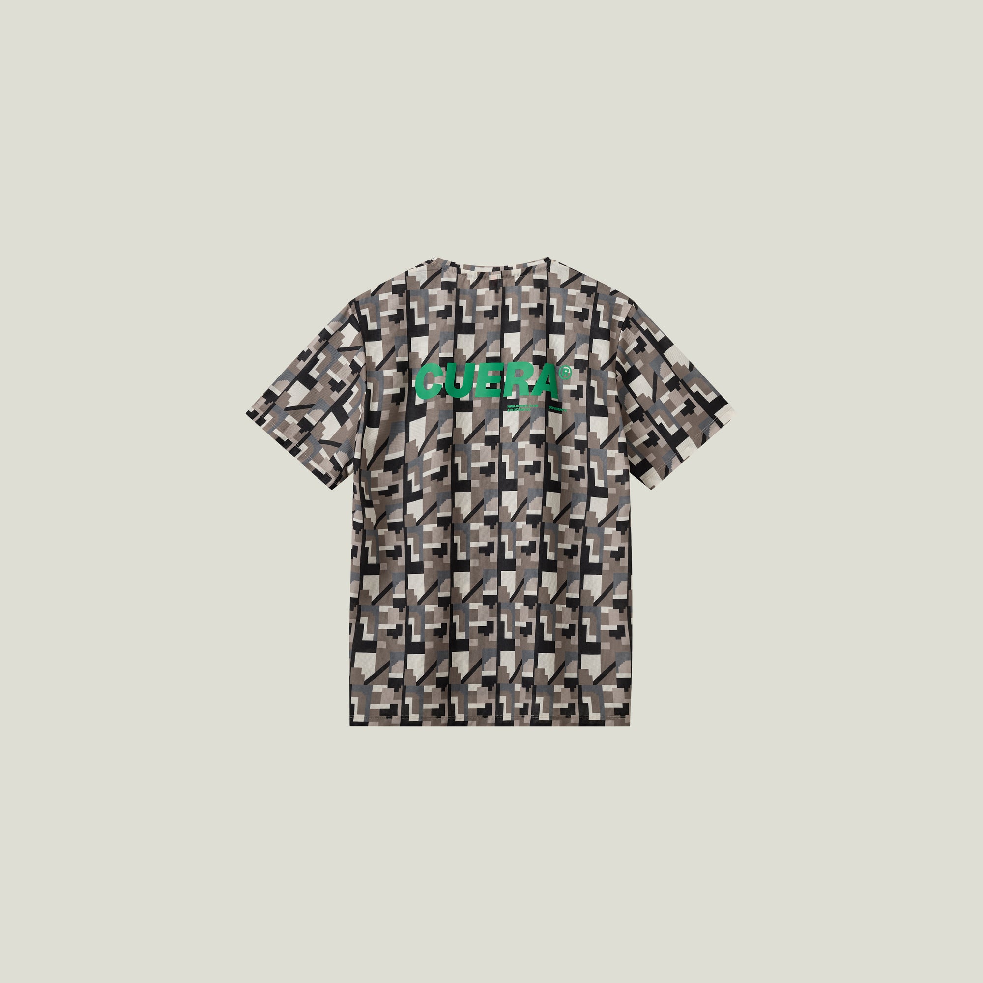 Oncourt Breathe Camou T-Shirt - Camou Green Print