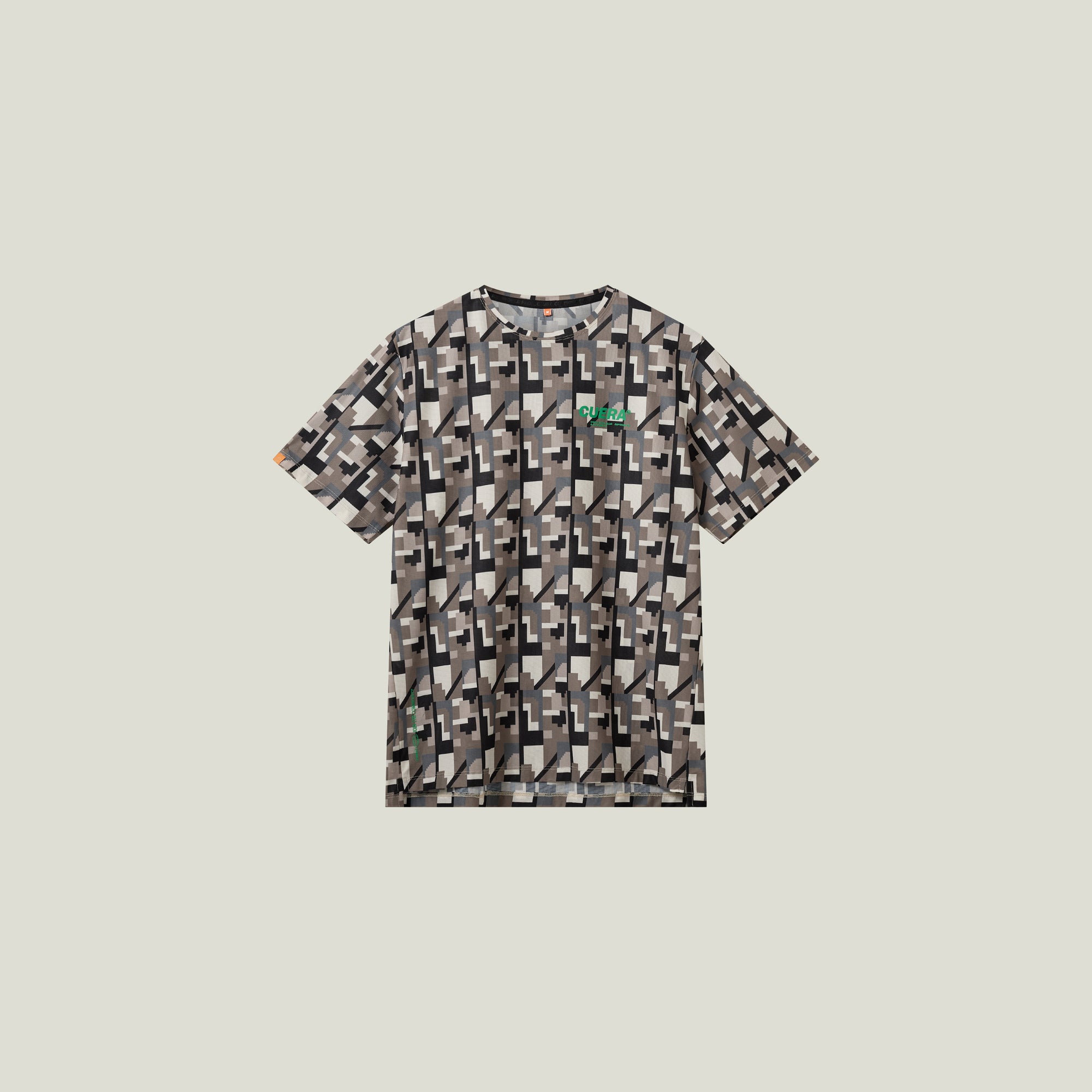 Oncourt Breathe Camou T-Shirt - Camou Green Print