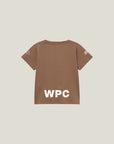 Oncourt Crop WPC  T-Shirt - Espresso