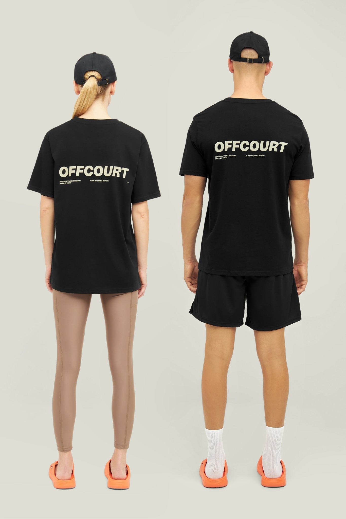 Relaxed Heavy Offcourt T-Shirt - Sort