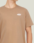 Relaxed Oversize Offcourt T-Shirt P - Brown